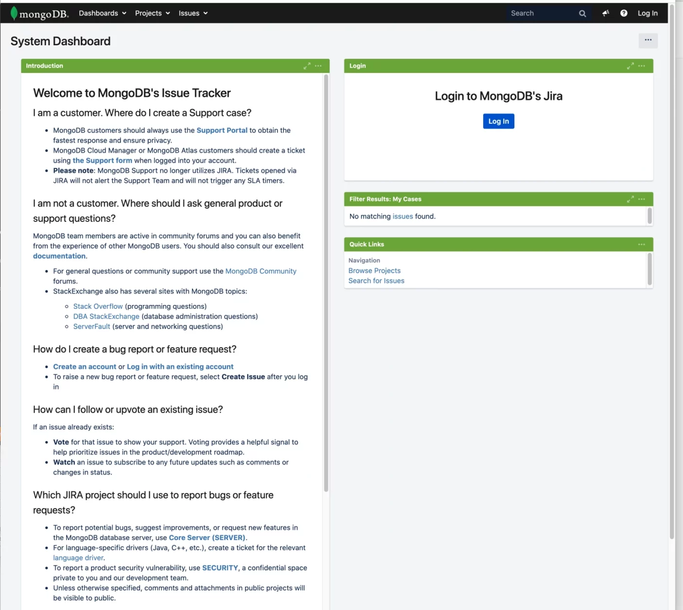 mongo-db-page-template
