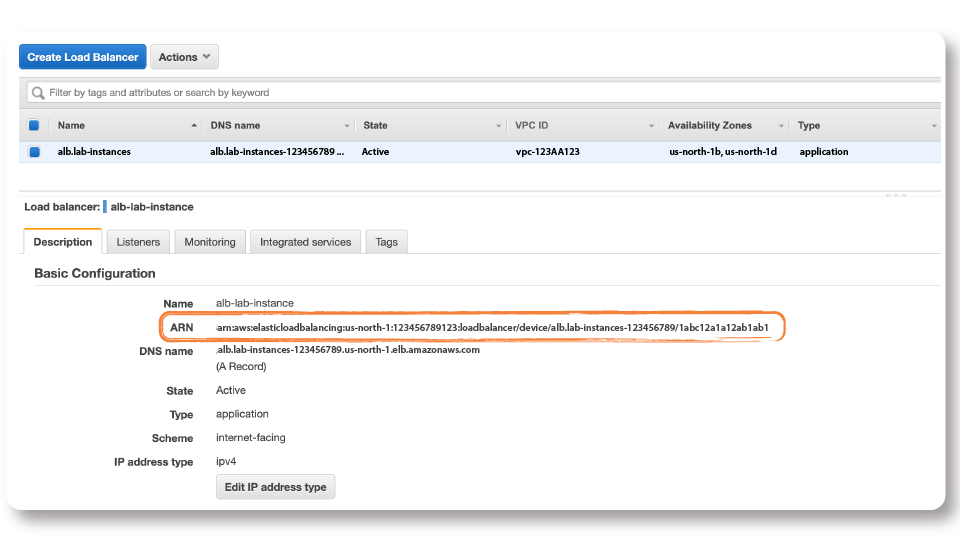 where to find the amazon resource name (ARN)