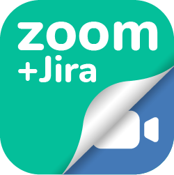 zoom + jira schedule and share meetings in jira