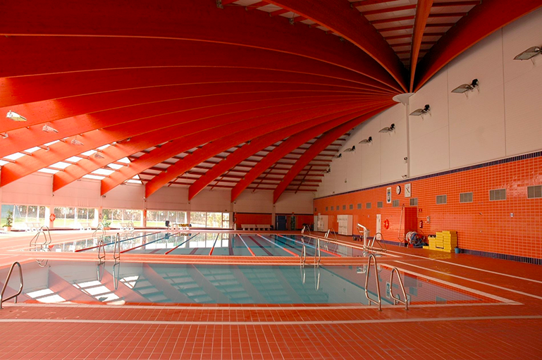 The swimming pool at my gym, just across the road from my place
