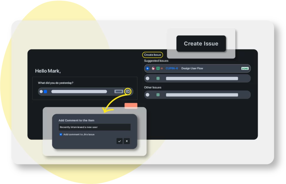 Deep integration with Jira