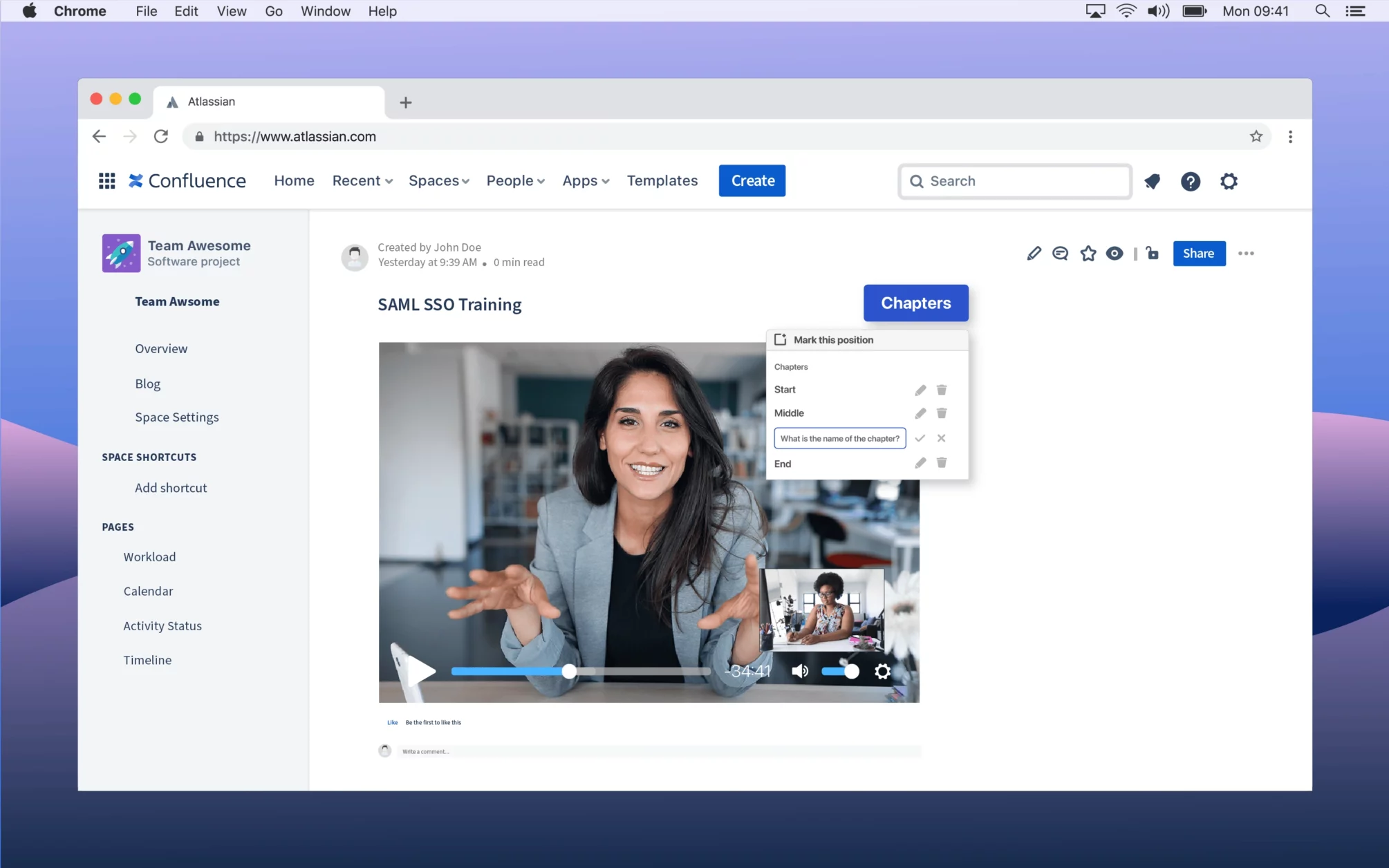 Zoom for Confluence Header Image
