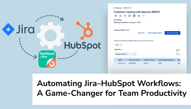 Automating Jira HubSpot Workflows: A Game-Changer for Team Productivity